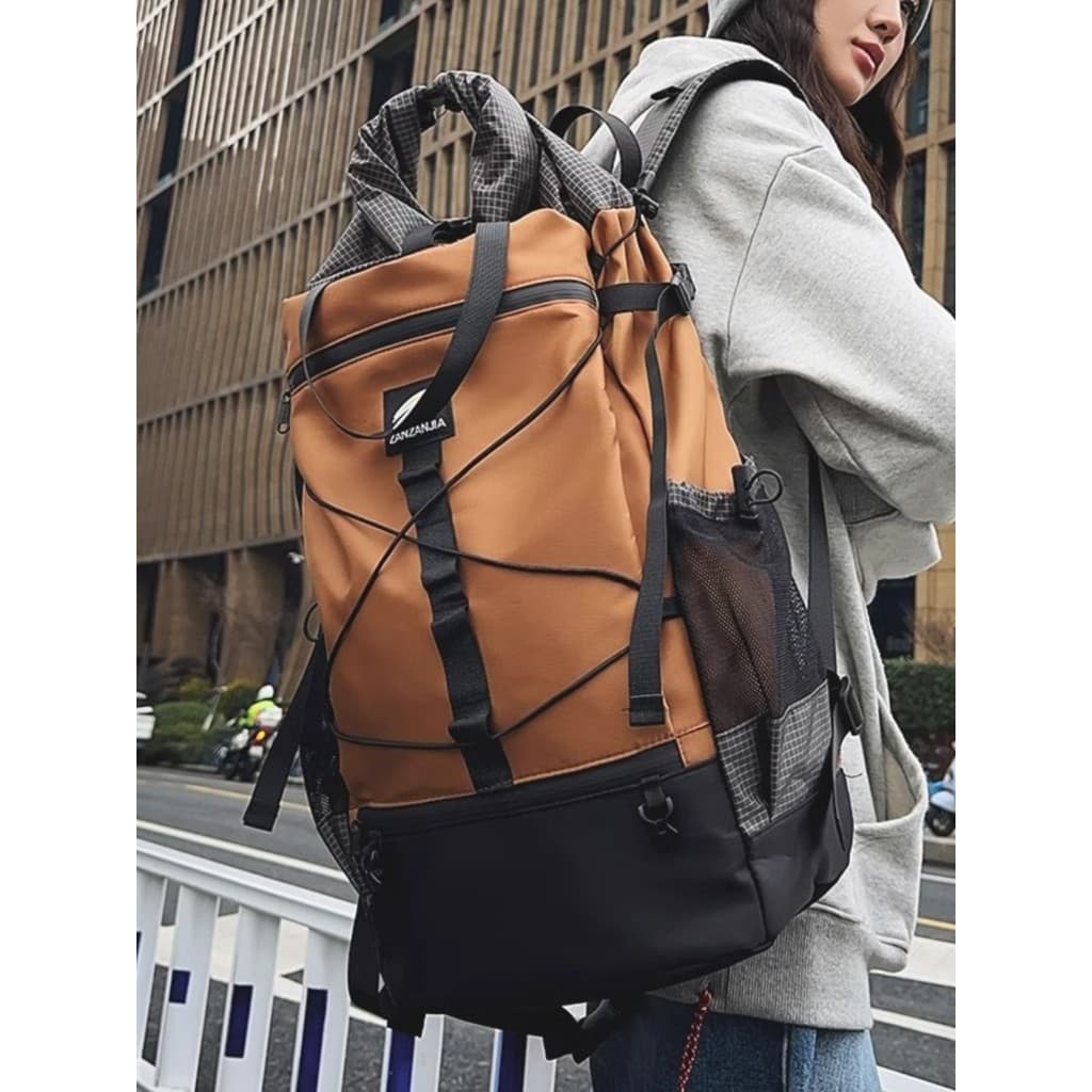 Mochila americana masculina High-End esportes ginásio saco mochila de viagem feminina à prova dwaterproof água saco de v