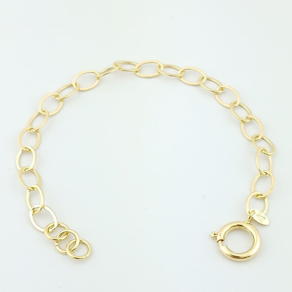 Pulseira Elos e Charms