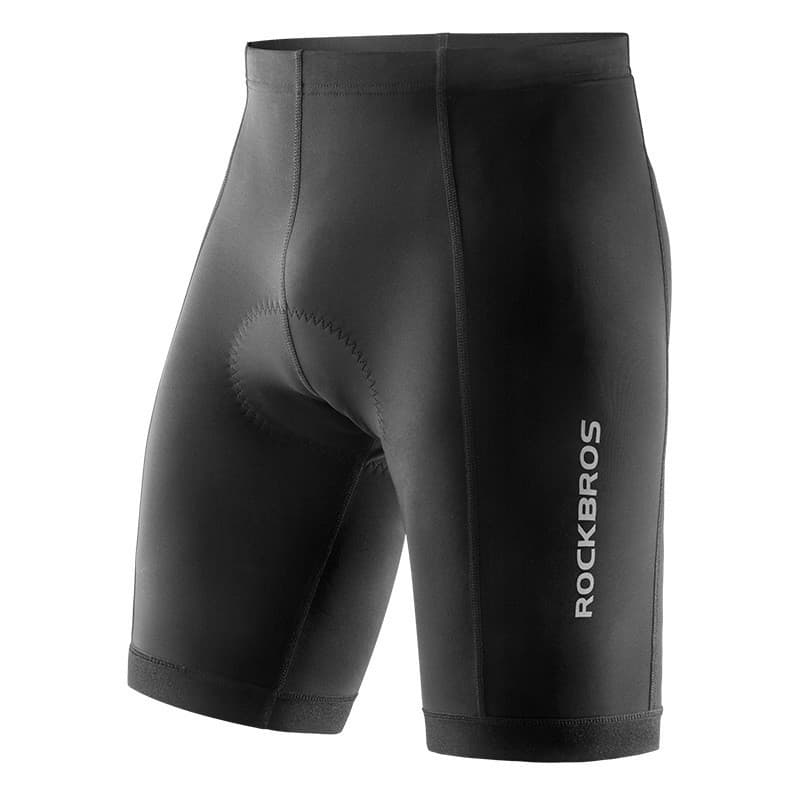Calças de ciclismo Rockbros com acolchoamento de espuma para homens e mulheres, shorts de ciclismo de montanha de verão,