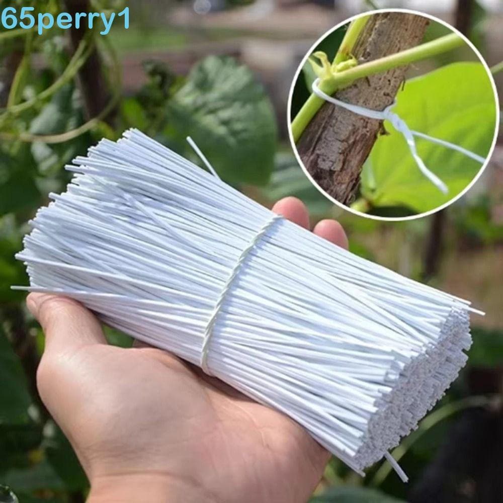 PERRY1 1000 PCS Laços Torcidos , De Torção Reutilizáveis De Fio De Metal Ferro , Tiras Plástico Brancas Pretas