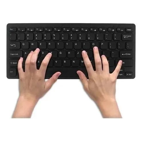 Kit Mini Mouse e Teclado K6 MBTech Original Sem Fio Wireless Português ABNT2