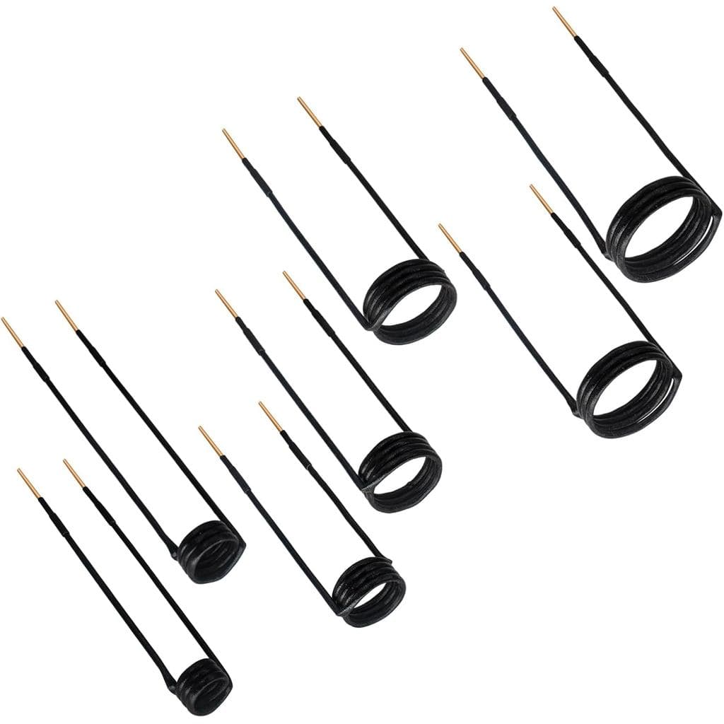 Kit de Bobinas para Aquecedor por Indução Magnética - 7 Peças de Acessórios de Aquecimento por Indução para Remover Para