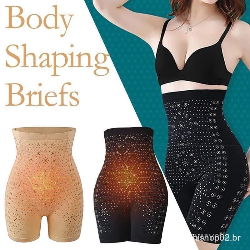 40kg-80kg Calças Modeladoras de Cintura Alta Plus Size Queimam Gordura Modeladoras Controle Sem Costura