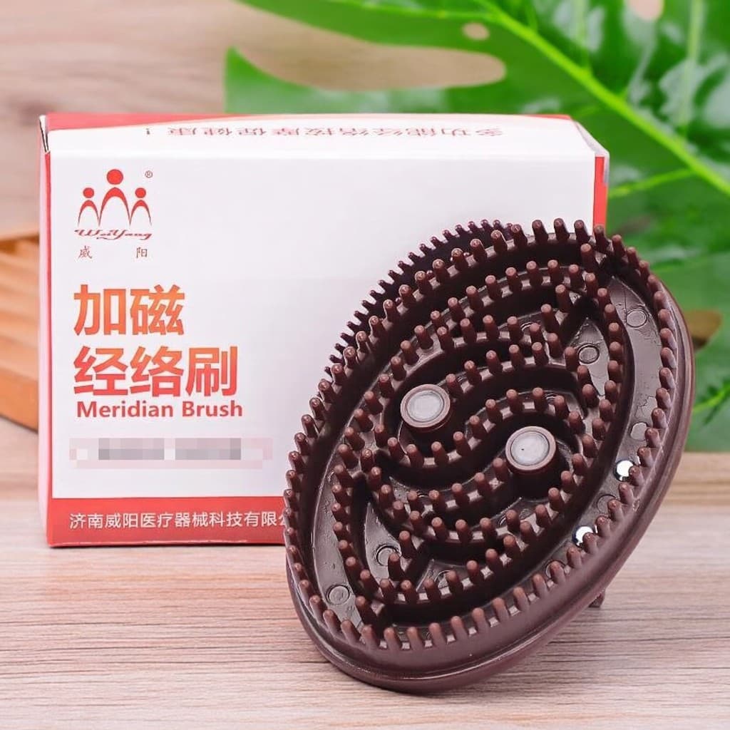 Silicone Weiyang meridiano escova magnetizada escorpião mágico escova macia draga pernas barriga perda de peso Masage es