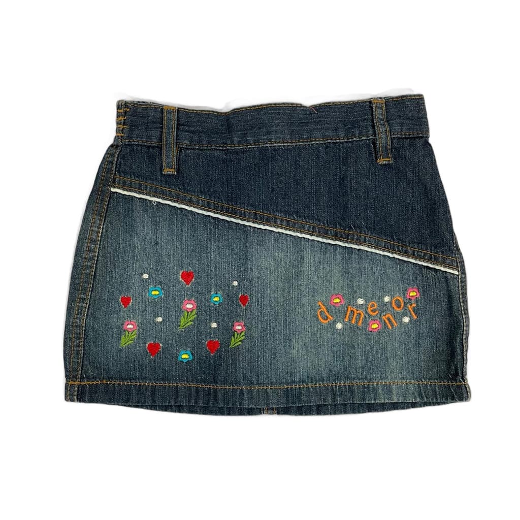 SAIA JEANS INFANTIL BORDADA FLORAL | SUPER FOFA | SEMINOVA | ESTILO E CONFORTO