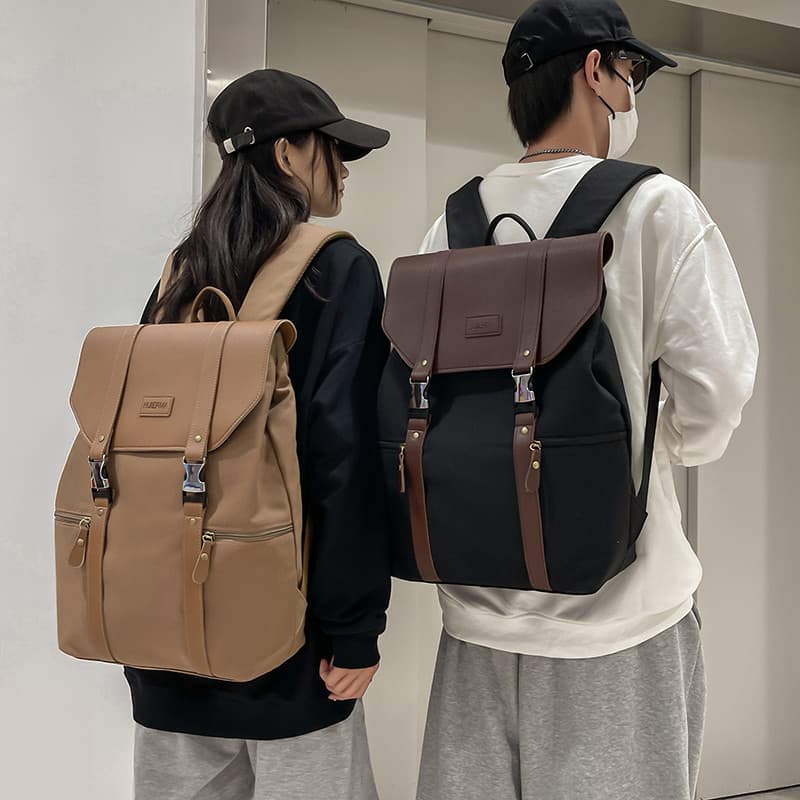 2026 novo estilo mochila de computador grande capacidade mochila de viagem ferramentas britânico Retro All-Match estudan