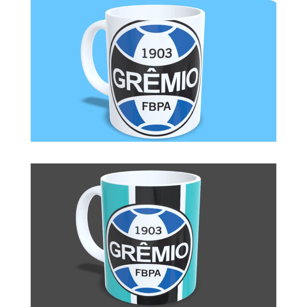Caneca Grêmio FC – Qualidade Garantida! Vários Modelos do Tricolor Gaúcho! Envio em 24h!
