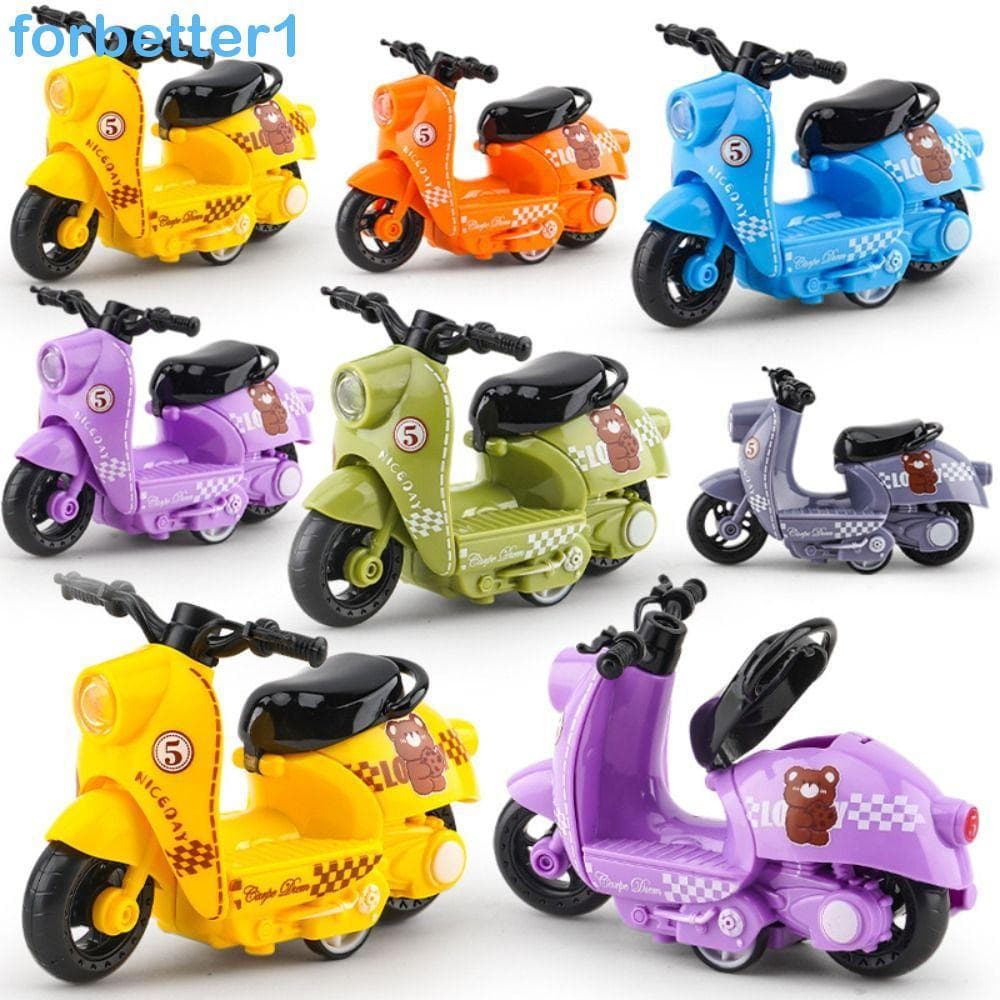 Modelo De Motocicleta De Liga FORBETTER , Brinquedo Simulação De Veículo Em Miniatura , Artesanato