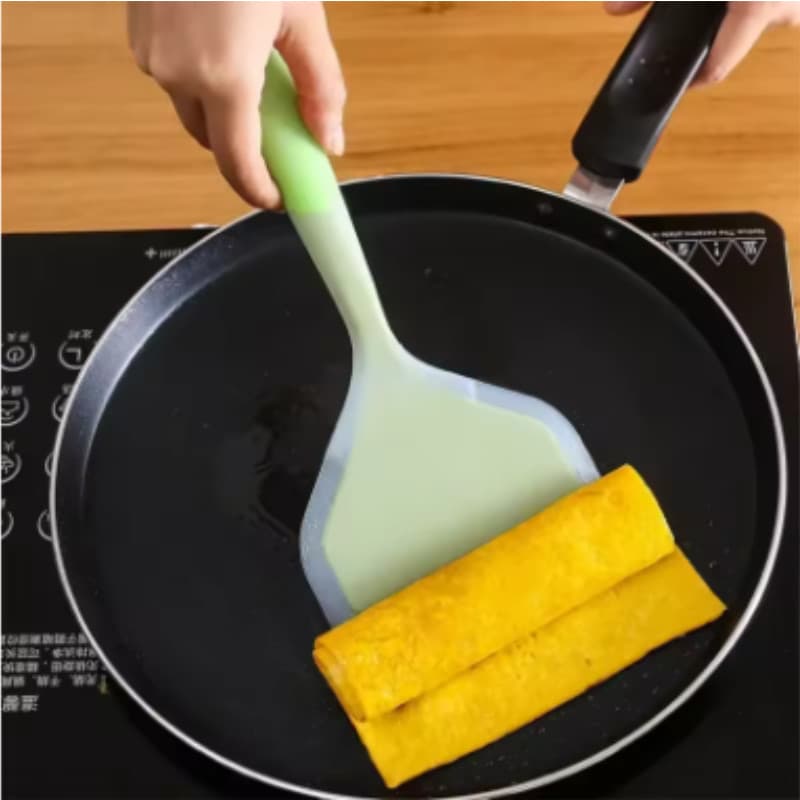 1 Espátula de Silicone Antiaderente Multiuso para Cozinha de Bovino Ovo Raspador Pizza Cozinha  WL-2466