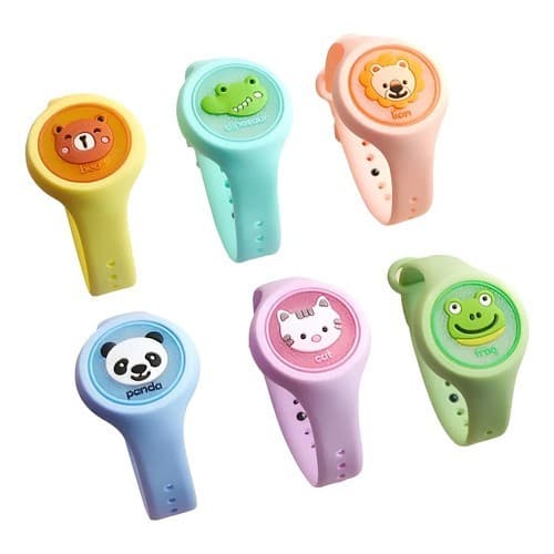 Pulseira Repelente Infantil Proteção Anti Mosquito Sortido