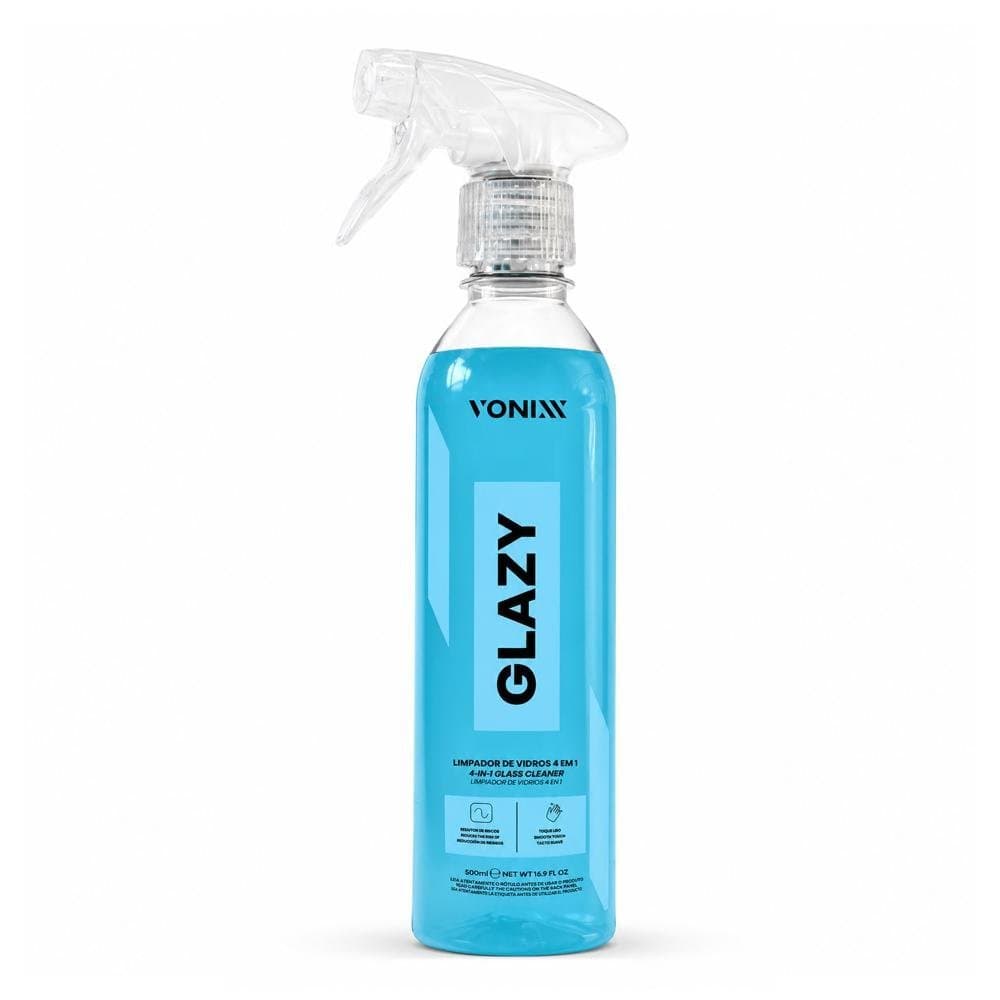 Limpa Vidros Glazy 4 Em 1 Redutor Atrito e Risco Vonixx 500mL