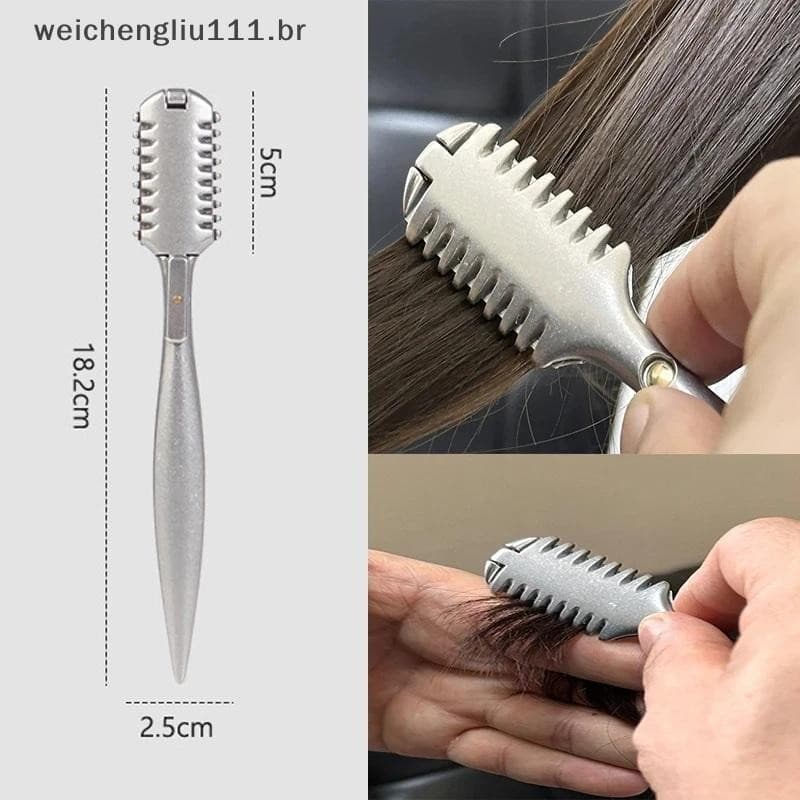 # weicheng Navalha De Desbaste De Dupla Face , Liga De Zinco , Barbeiro , Barbear Manual Para Salão De Beleza , Suporte