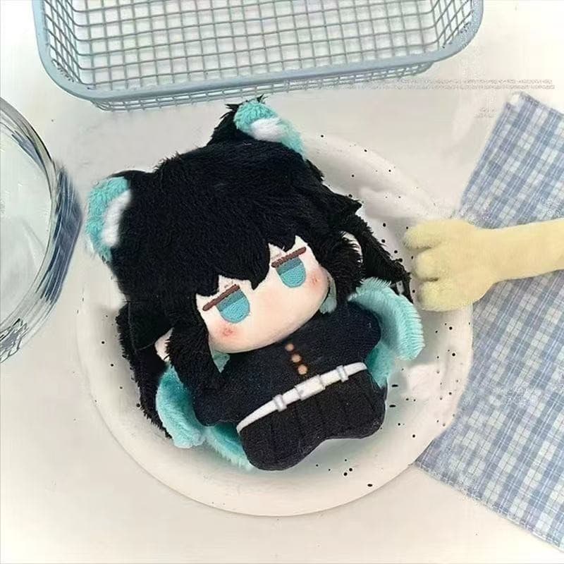 Demon Slayer Muichiro Tokito 10 Cm Nunu/Pelúcia Em Forma De Estrela-Presente De Chaveiro Doujin