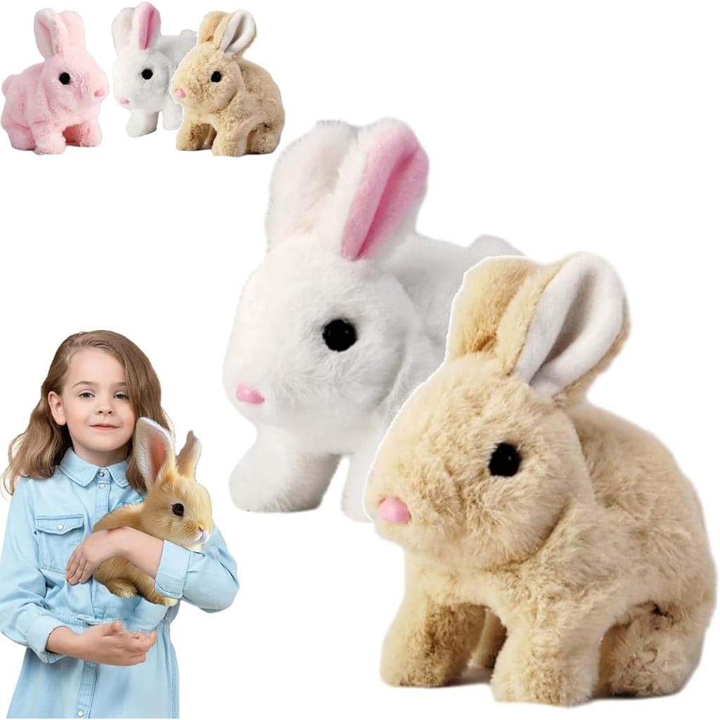 Bunby - Meu Brinquedo Coelho Realista, Coelho Interativo Realista, Bunbi Meu Brinquedo Coelho Realista, Brinquedo Coelho
