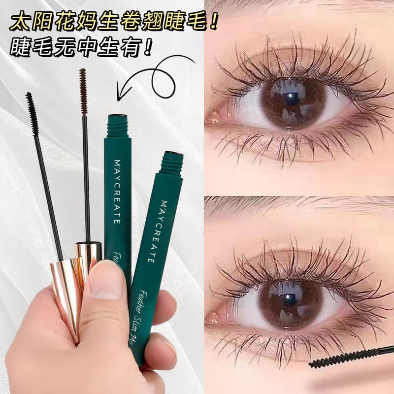 Musculação Chuangyan luz pena inteligente rímel à prova dwaterproof água longo ondulação estilo Natural girassol não-man