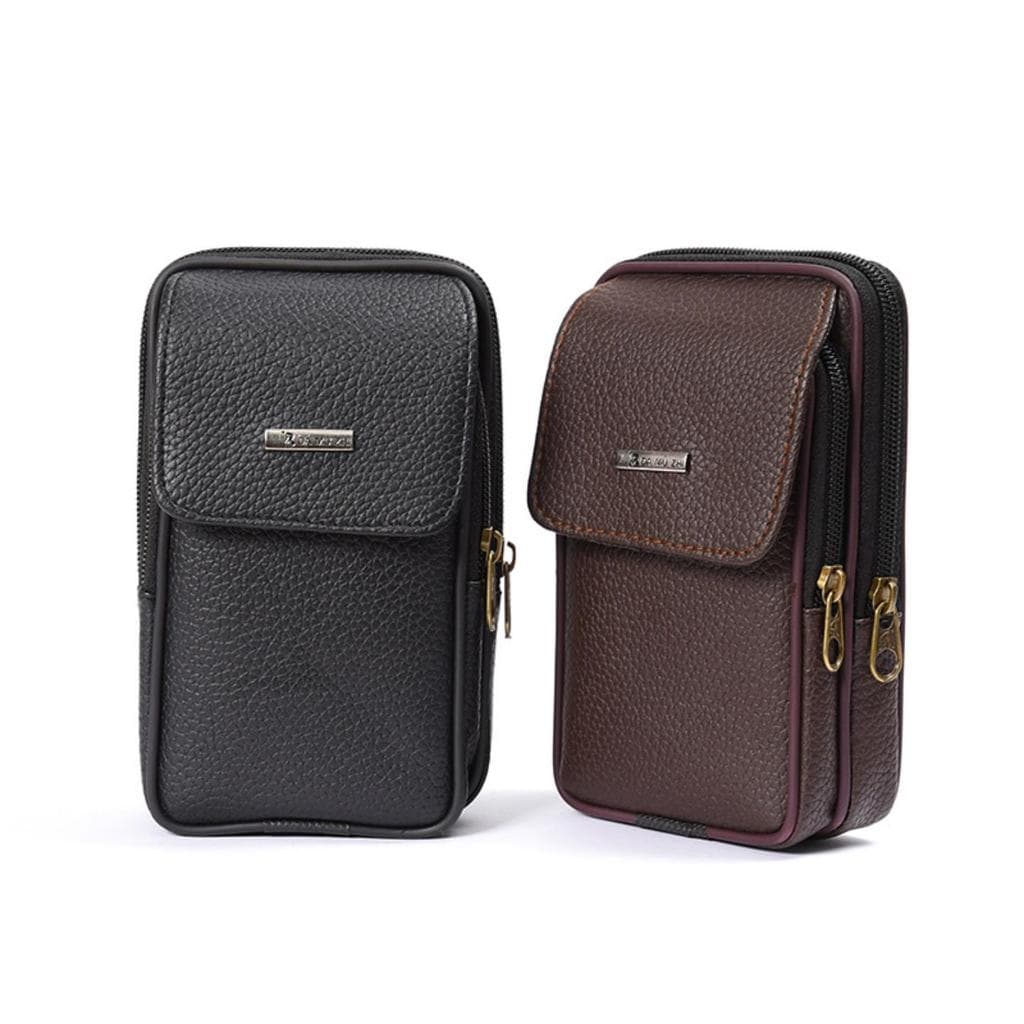 20 22cm cintura-pendurado saco de cintura do telefone móvel masculino usar cinto Ultra-fino Vertical cinto saco cinto pe
