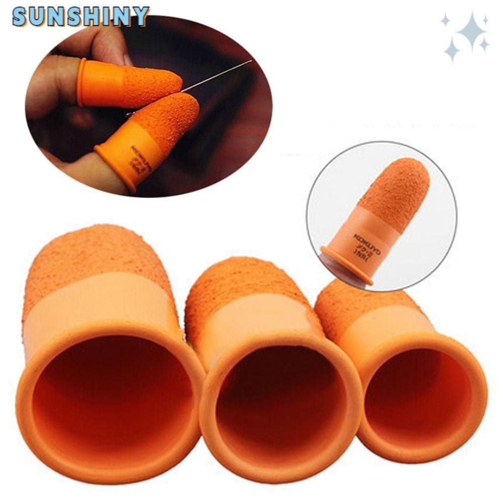 Berços De Dedo SUNSHINY , Capa Antiderrapante De Contagem Multiuso , Luvas Protetoras De Pontas Dos Dedos