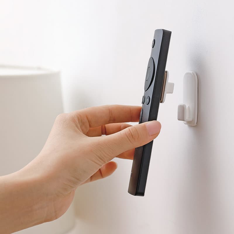 Prateleira de parede sem perfuração, ar condicionado, controle remoto, placa de tira de energia doméstica, gancho pegajo