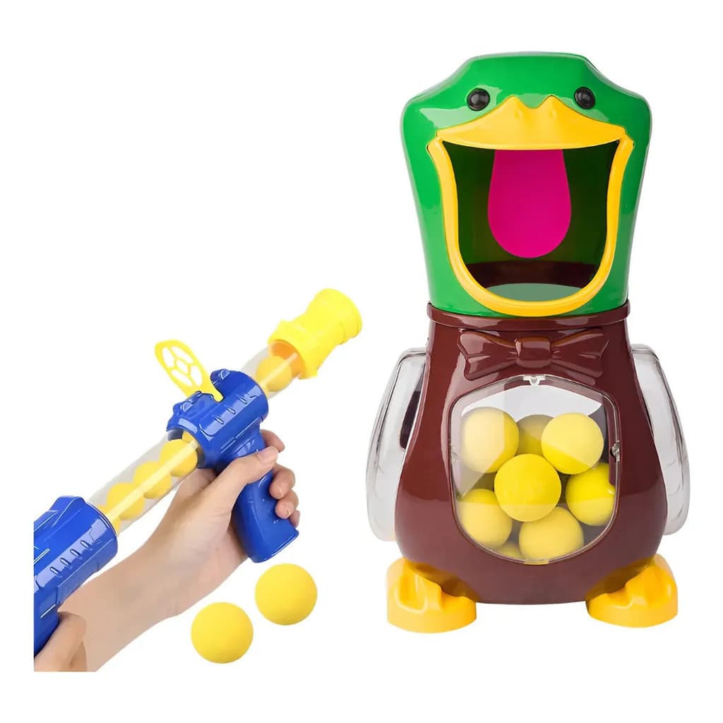 Brinquedo Tiro ao Pato Faminto A Partir de 3 Anos  - Sem Pilha - Brinquedo Silencioso