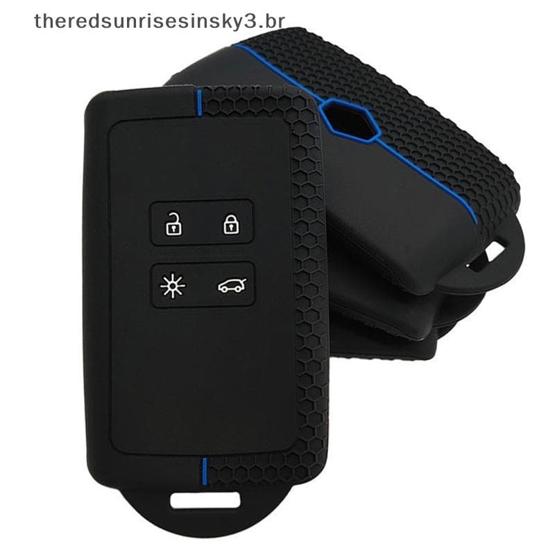 TSBR Capa De Silicone Para Chave De Carro , Captur Koleos Kadjar Arkana Megane Dacia Duster Sandero Stepway , Controle R