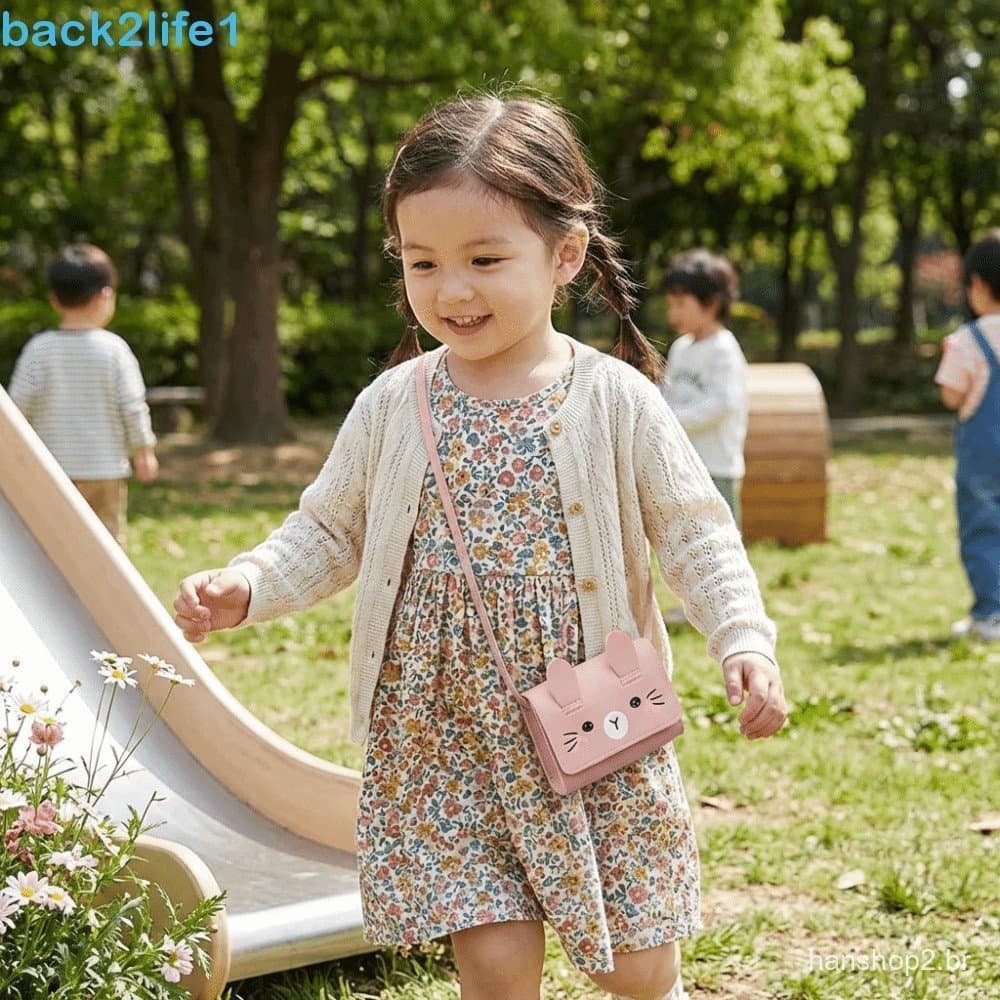 BACK2LIFE1 Mini Bolsas Infantis , Bolsa Crossbody Portátil De Coelho De Páscoa De Tamanho , Couro PU