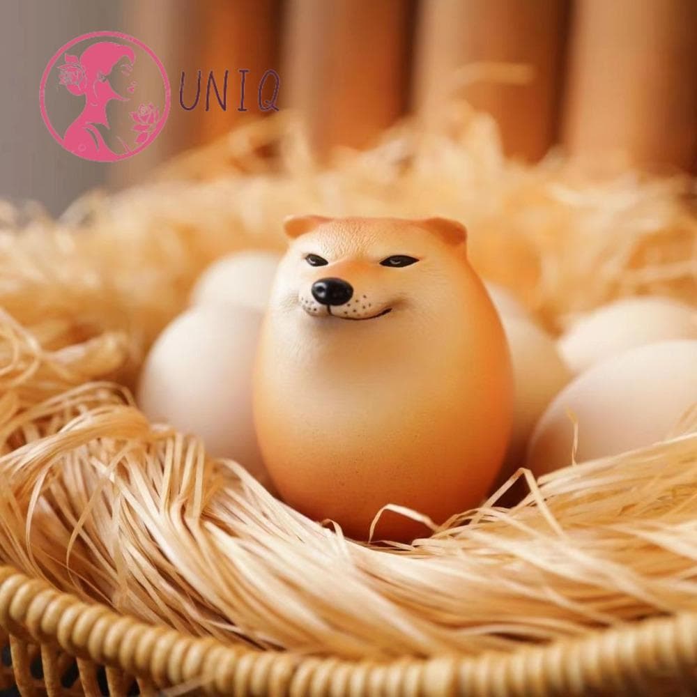Brinquedo De Ovo De Cachorro UNIQ , Mole De Recuperação Lenta PU De Forma Realista Alívio De Estresse Shibako