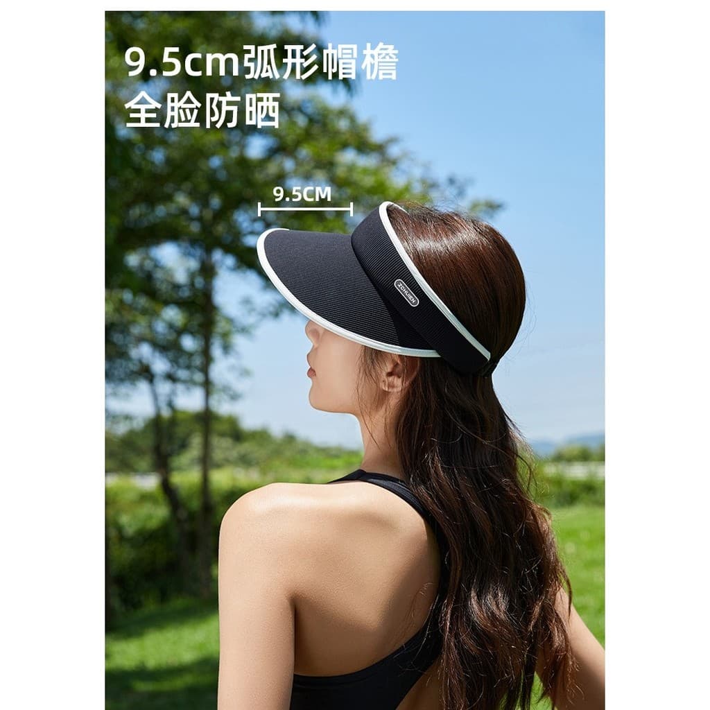 Chapéu de golfe feminino chapéu de sol capa rosto Anti-ultravioleta aba grande esportes ao ar livre chapéu de sol golfe