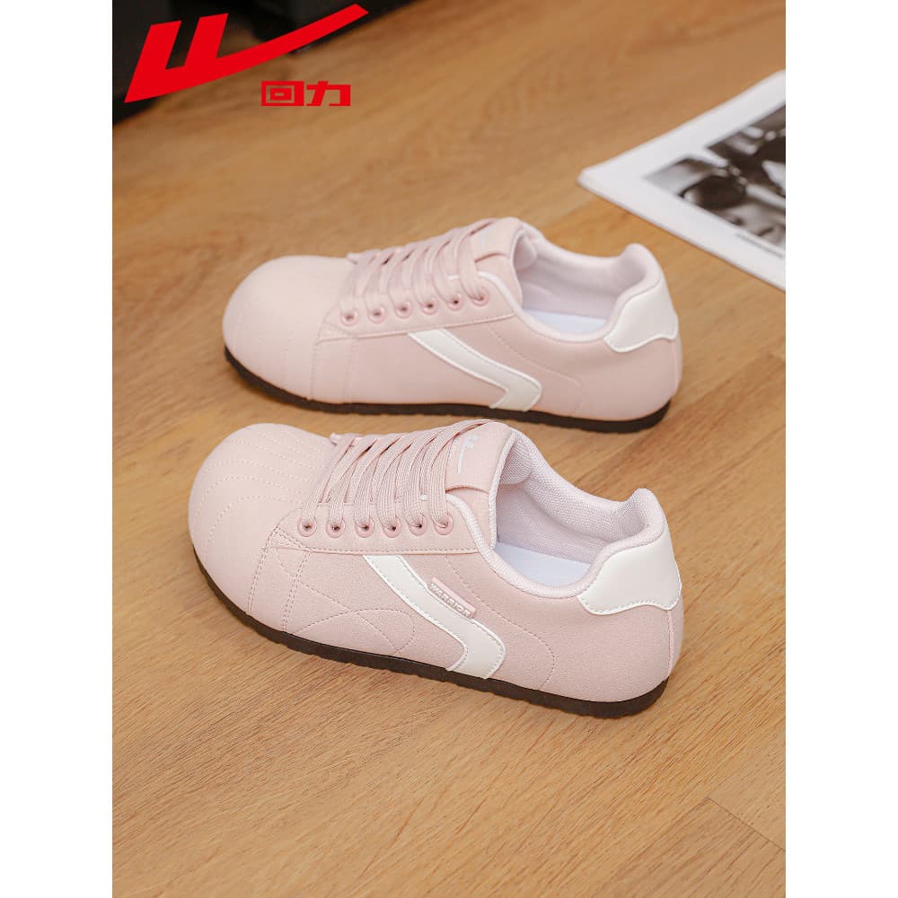 Puxar para trás sapatos femininos rosa alemão sapatos de treinamento feminino 2026 primavera novo estilo aumento interno