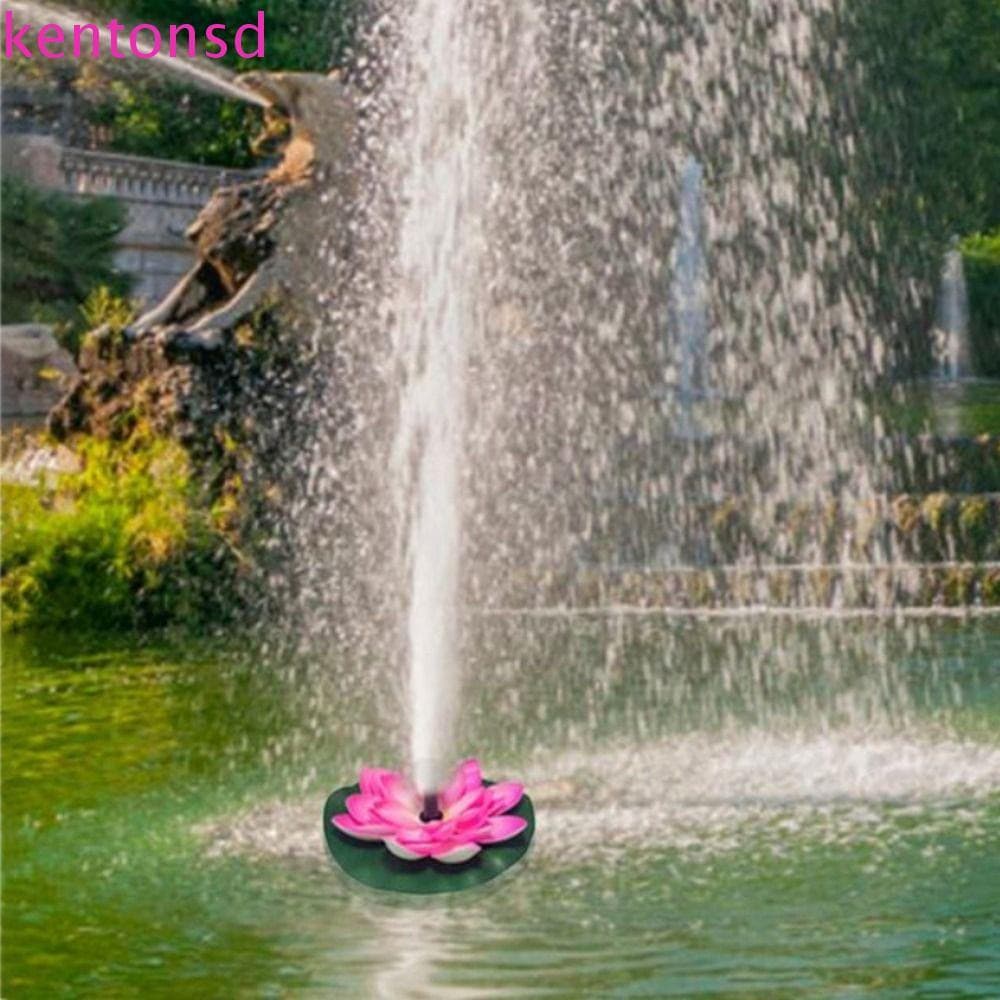 Fonte De Água KENTONSD Mini 2023 Para Decoração De Lago De Piscina Solar Automática De Lótus