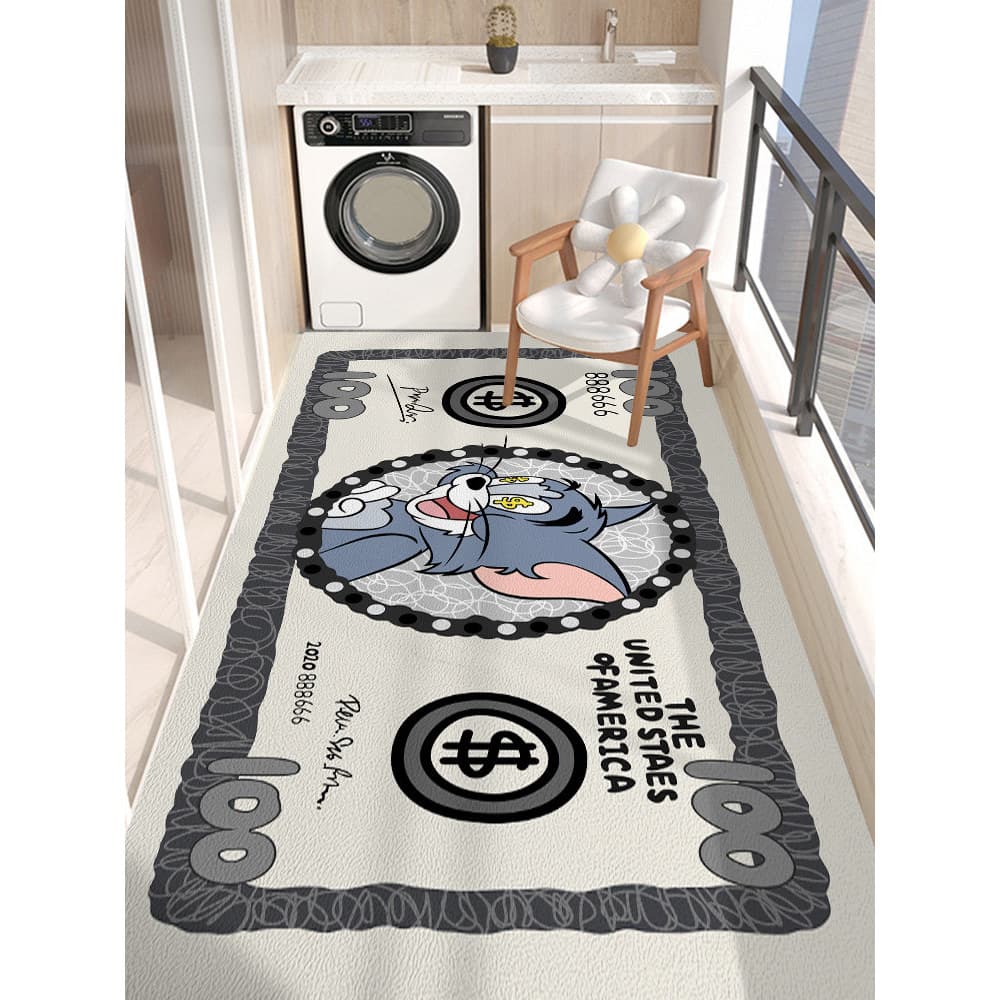 Varanda tapete de chão à prova dwaterproof água protetor solar antiderrapante descartável quarto das crianças esfrega co