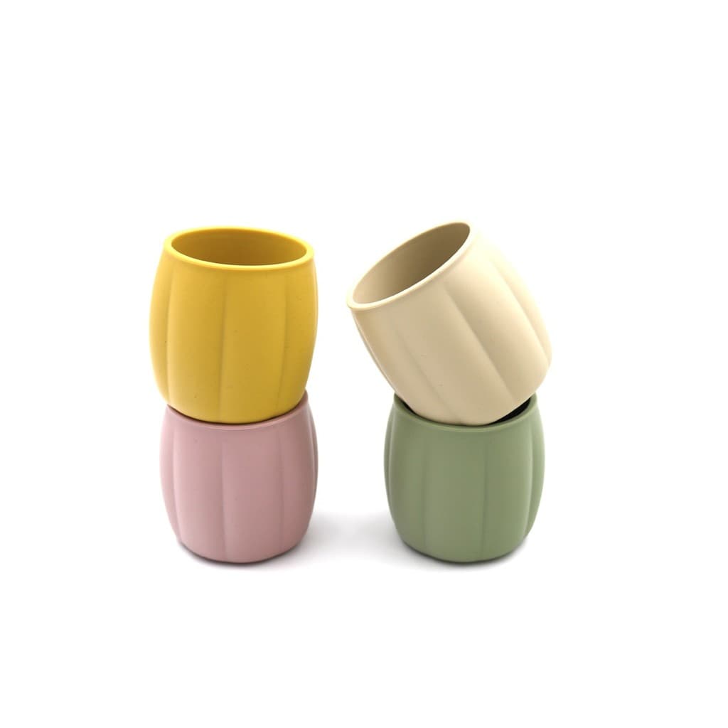 Bebê Silicone abóbora copo de água treinamento infantil doméstico grau alimentício aprendizagem beber copo europa améric