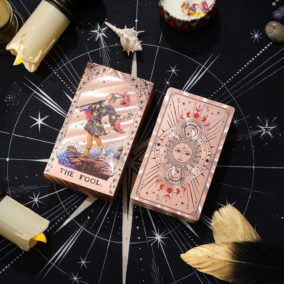 Coleção Weite Clássica Folha de Ouro Weite Tarot Essência de Tarô Completa