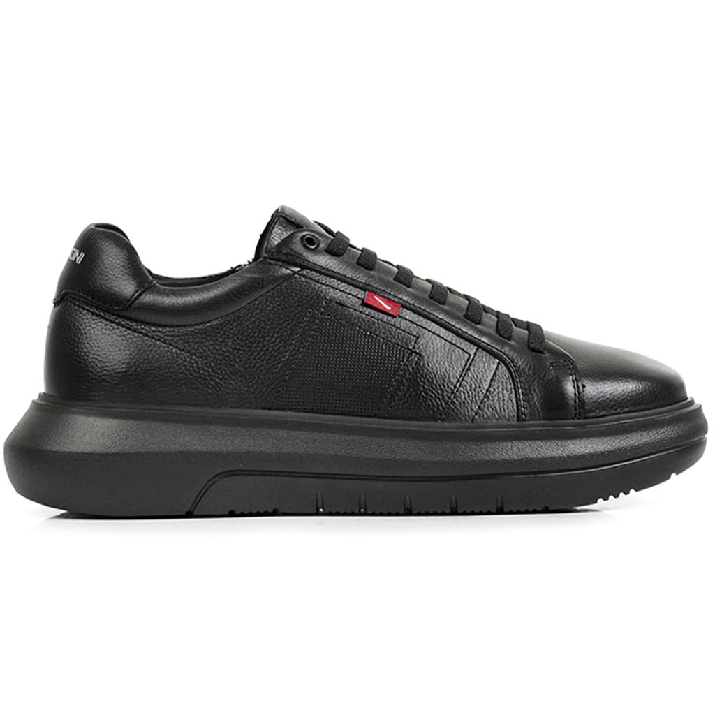 Tênis Masculino Sneakers Ferracini Energy Easy Com Zíper Em Couro Urbano Casual 8288