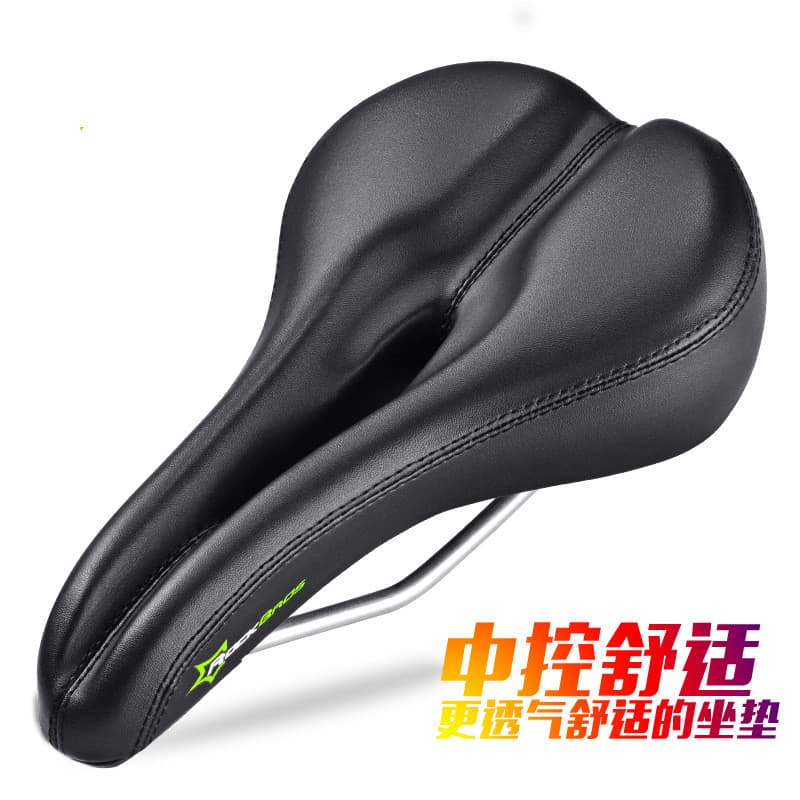 Almofada de assento para bicicleta de montanha Rockbros 6685cc1e-bbk.