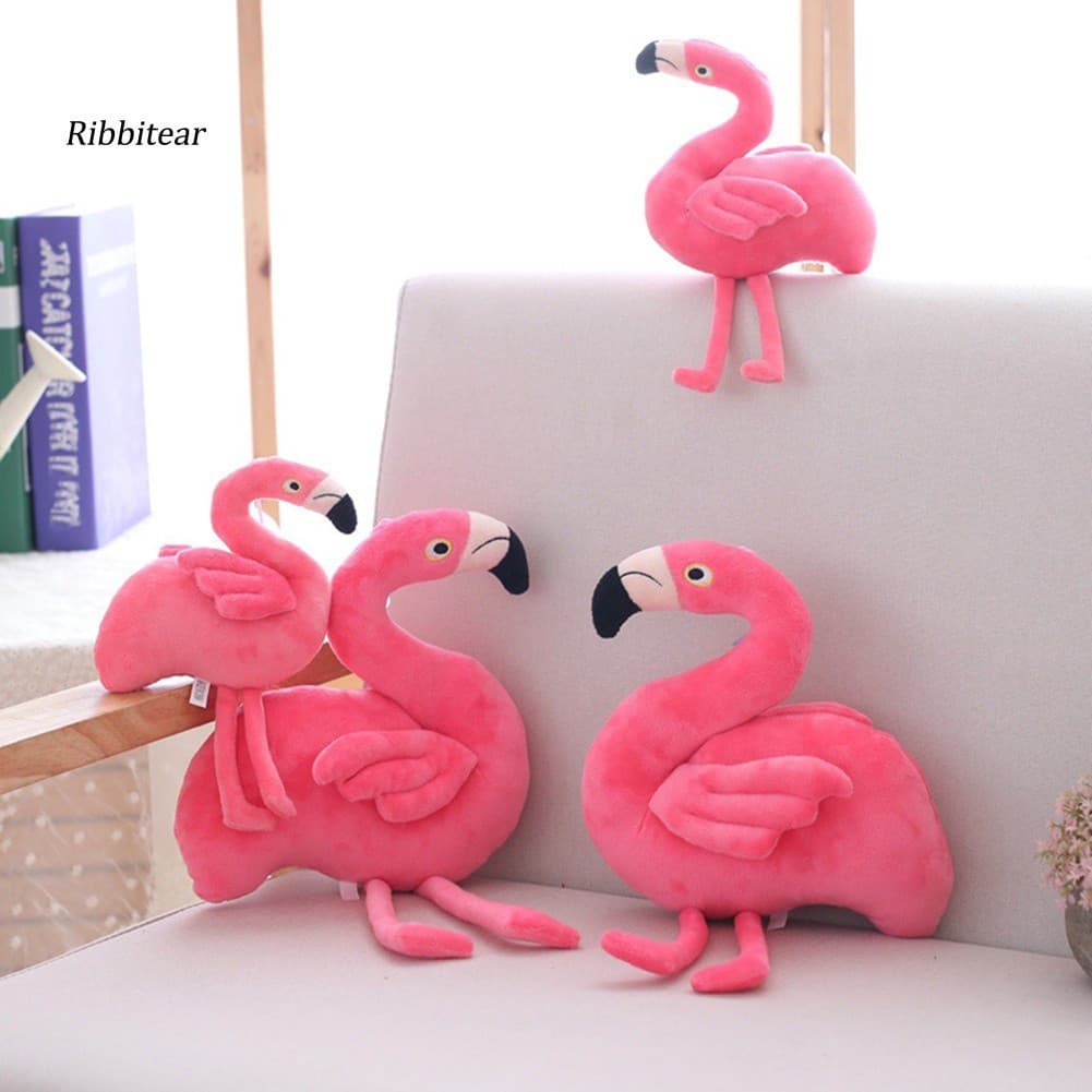 Rib Bonito Simulação Flamingo Brinquedo De Pelúcia De Pelúcia Pelúcia Macia Pássaro Boneca Kids Gift Home Decor