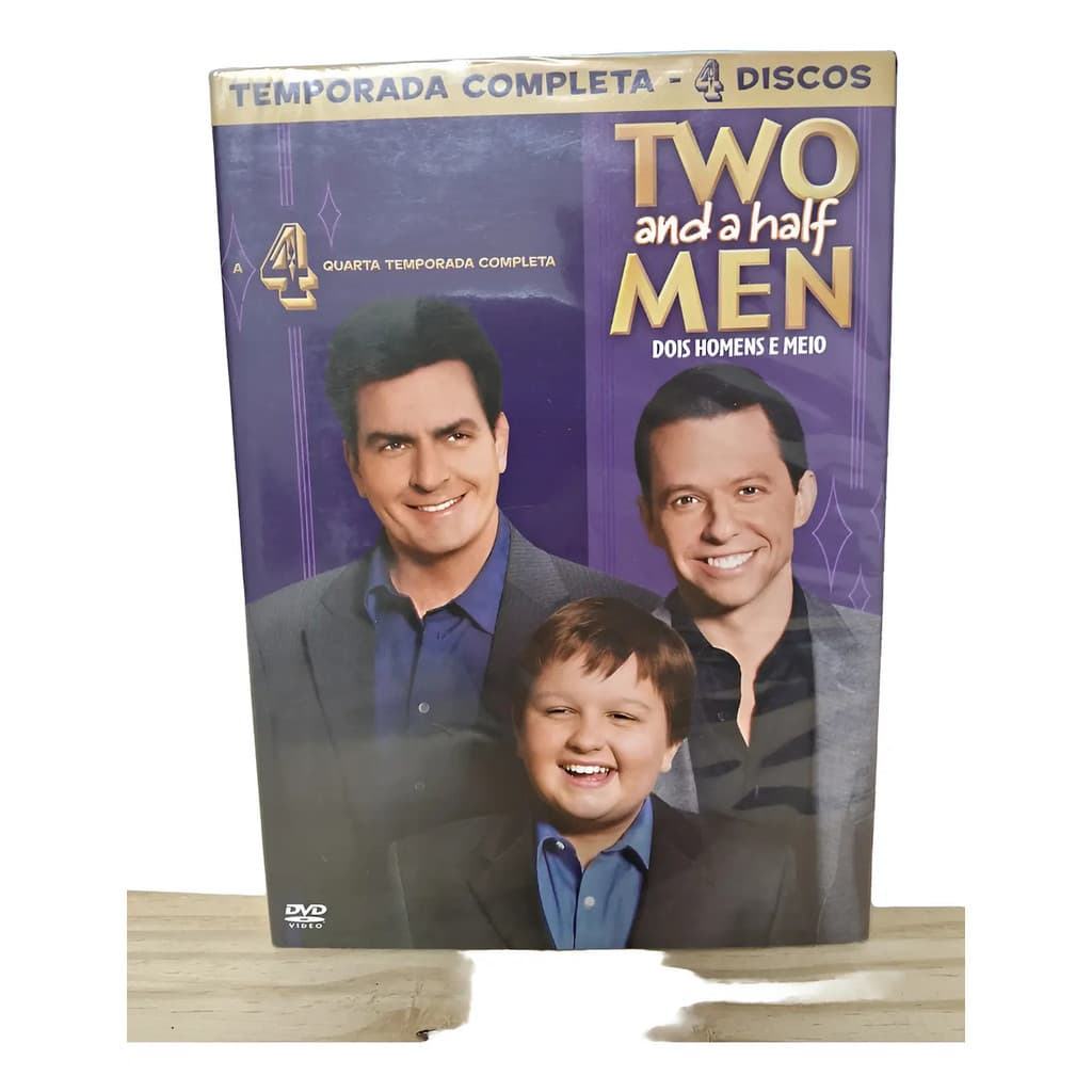 Dvd Two And A Half Men Dois Homens E Meio - Temporada 4