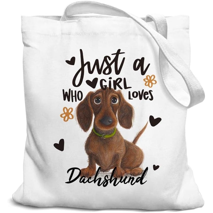 Animal Gifts Canvas Tote Bag for Women, Girls Tote Bag，Gift for Women Teens Teen Girls, Reusable Grocery Bags