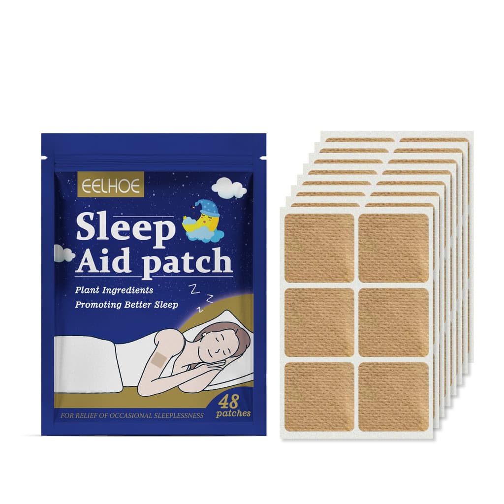 48 Unidades De Adesivo Para Dormir Acalma O Corpo , Melhora Conforto Do Sono , Ajuda Você Pacificamente . Cuidado Com