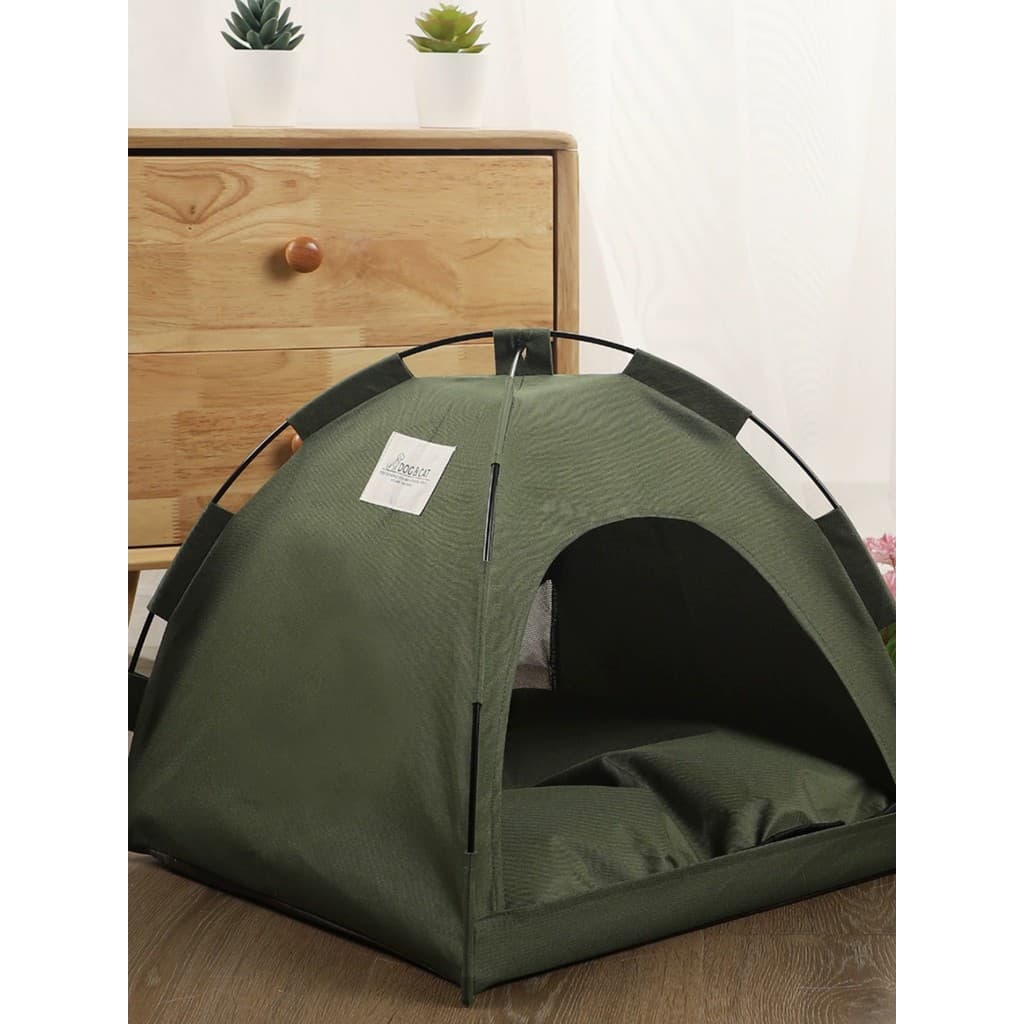 Toldo para barraca de animais de estimação ao ar livre pérgula seco respirável dobrável fácil de limpar interior cor sól