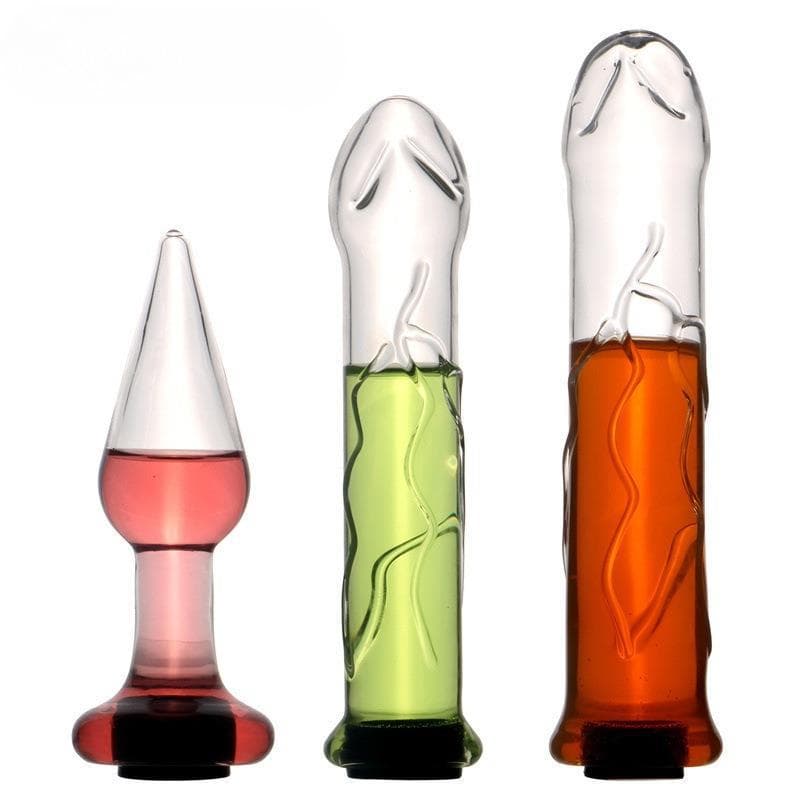 Vidro oco descompressão massageador de vidro gelo fogo descompressão resistente a altas temperaturas massageador aparelh