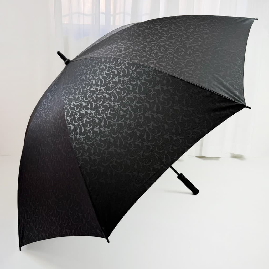 Guarda-chuva de cabo longo grande Mac Golf, tamanho grande, 145cm, semiautomático, adulto, cavalheiro, resistente a temp