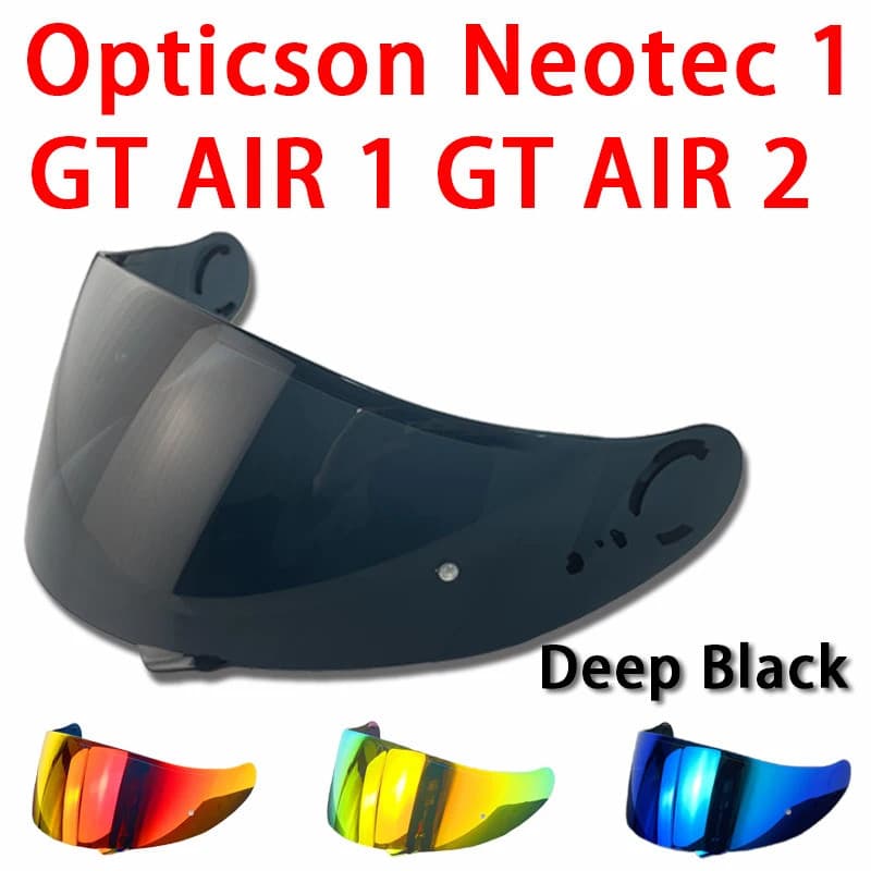 [2025NOVO] Viseira Neotec 1 para Capacete Shoei GT Air 2, Viseira CNS-1 TC-5 TC-9 GT Air 1, Lente de Capacete de Motocic