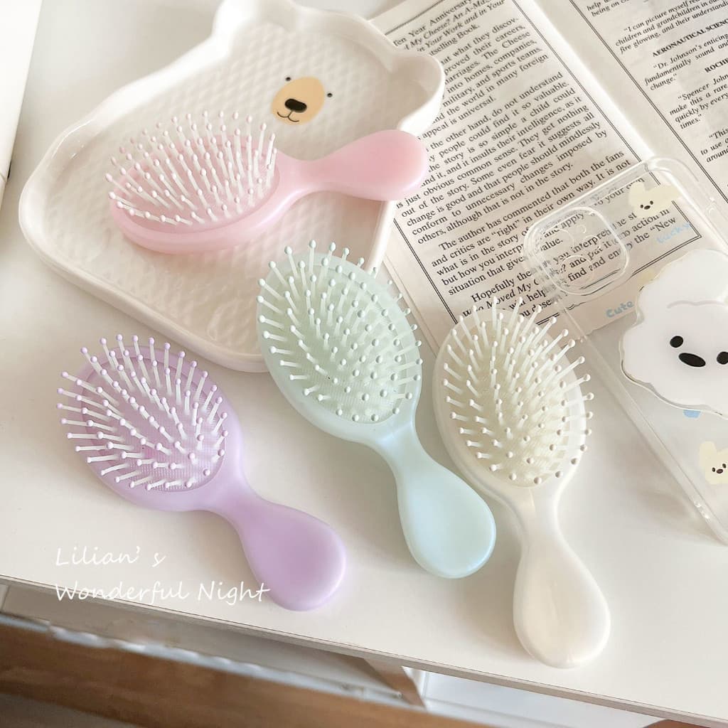 Airbag Pente Sereia Princesa Mini Portátil Massagem Japonês Bonito Estudante