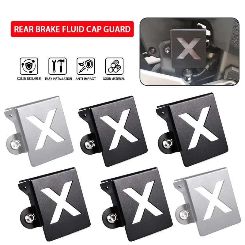 Para HONDA NX400 NX500 CB500 CL500 Acessórios Da Motocicleta Reservatório De Fluido De Freio Traseiro Capa Protetora Gua