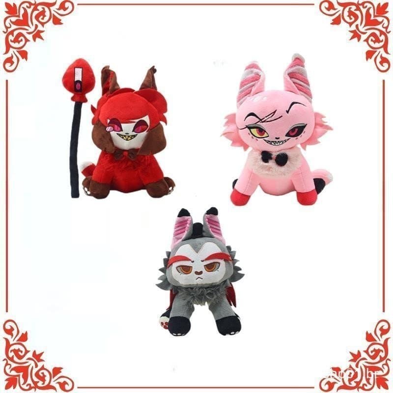 Brinquedo de pelúcia de gato Hell Inn, novo estilo, husk miau, boneca SR0G