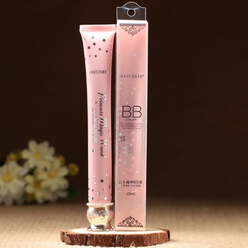 Meiqier princesa varinha mágica maquiagem BB creme maquiagem corretivo masculino feminino colar branco estudante clube p