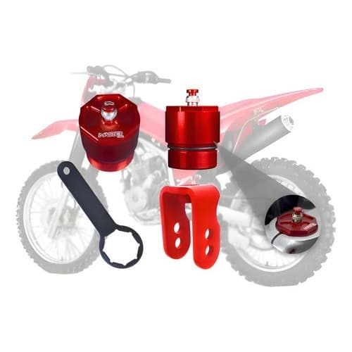 Alongador Suspensão Crf 300f Dianteira Traseira Crf250f Full Vermelho Original Honda