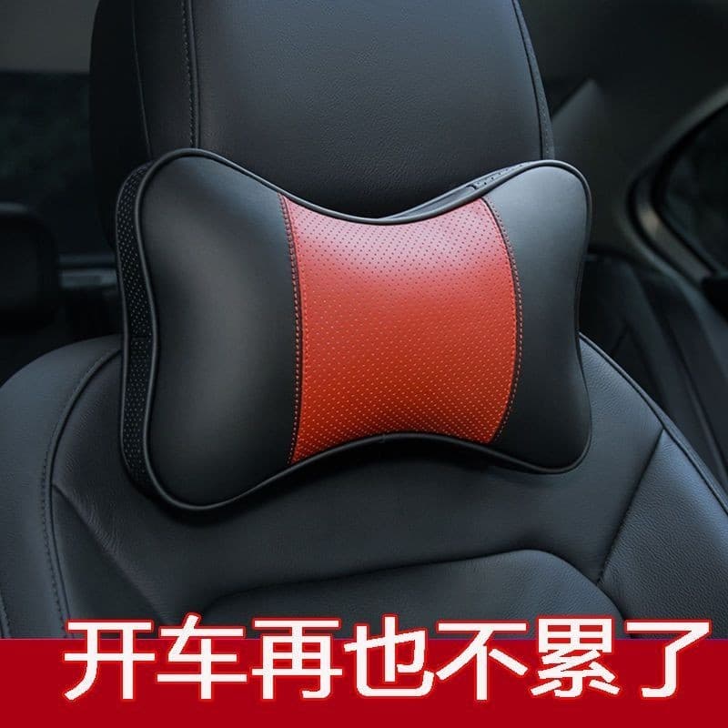 Encosto de cabeça do carro pescoço travesseiro par carro dormir travesseiro almofada assento do carro almofada lombar co