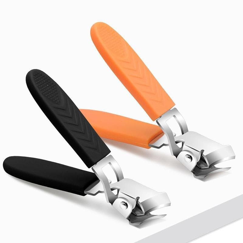 Decorador Anti-Respingo Cortador de Unhas Inclinado Para Grossas de Aço Inoxidável Aparador Ferramentas de Manicure Novo