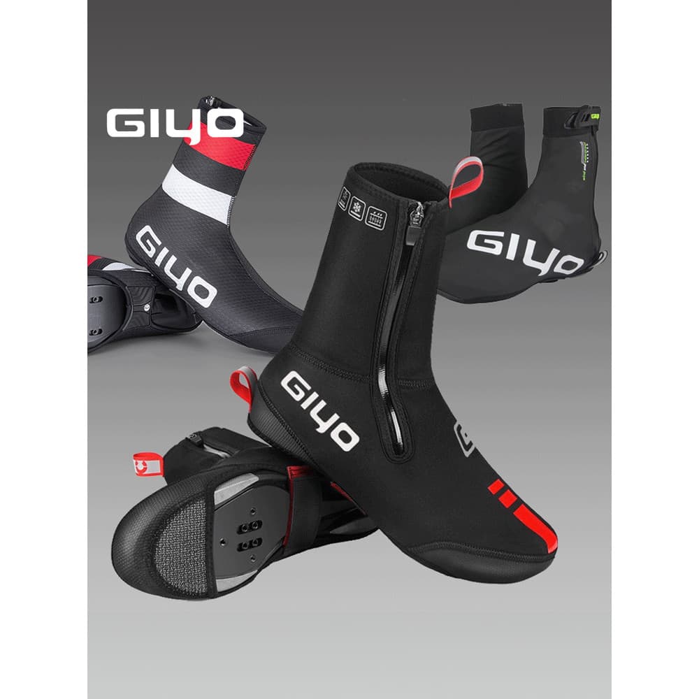 GIYO estrada/Mountain Bike bloqueio sapato capa sapatos de ciclismo à prova de vento à prova dwindproof água velo quente